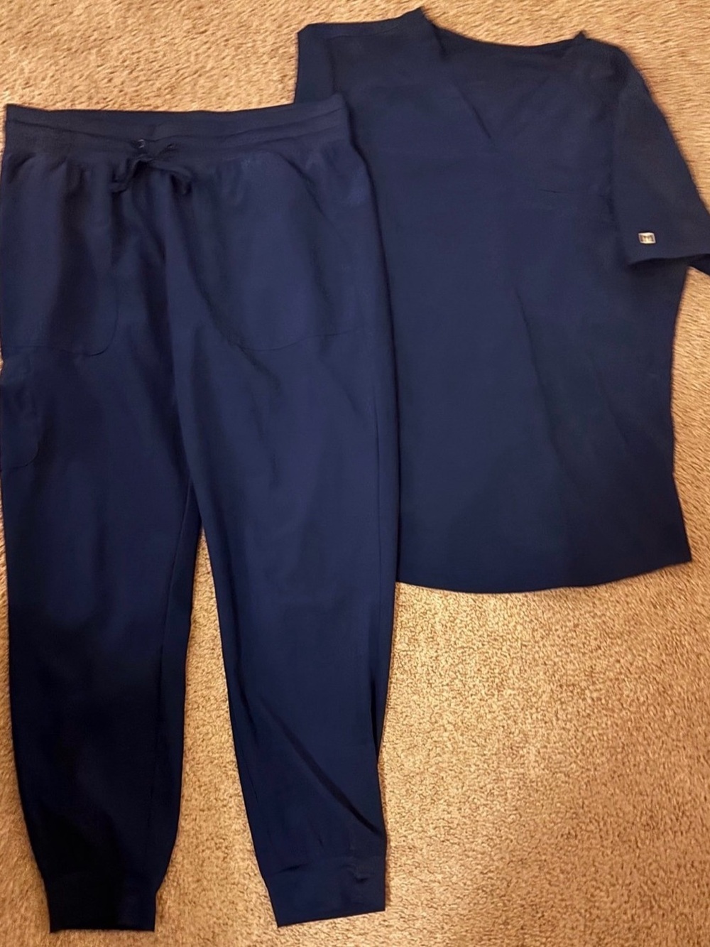 Navy Maevn Matrix Impluse Scrub Set